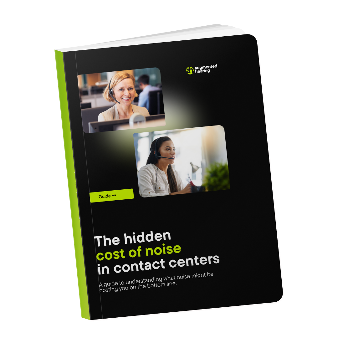 Read the guide: The hidden cost of noise in contact centers